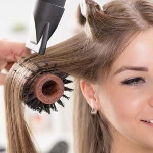 استشوار شعر قصير \B.dry shoulder lenght straight