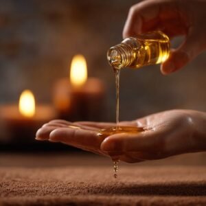 تدليك استرخائي جزء الجسم Half body massage \ relax